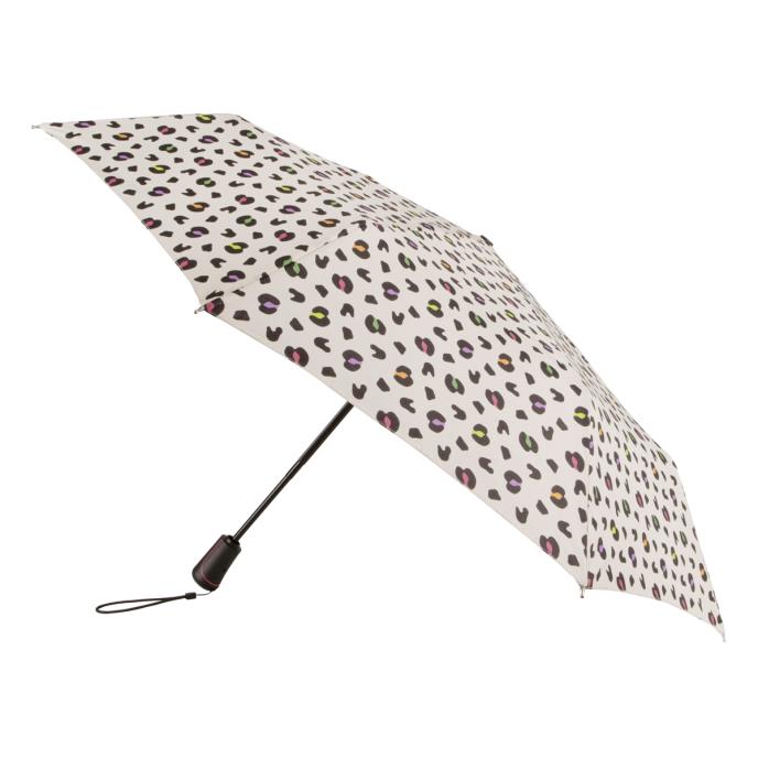 totes® X-TRA STRONG® Auto Open / Close Bright Animal Print Umbrella (3 Section) Extra Image 1
